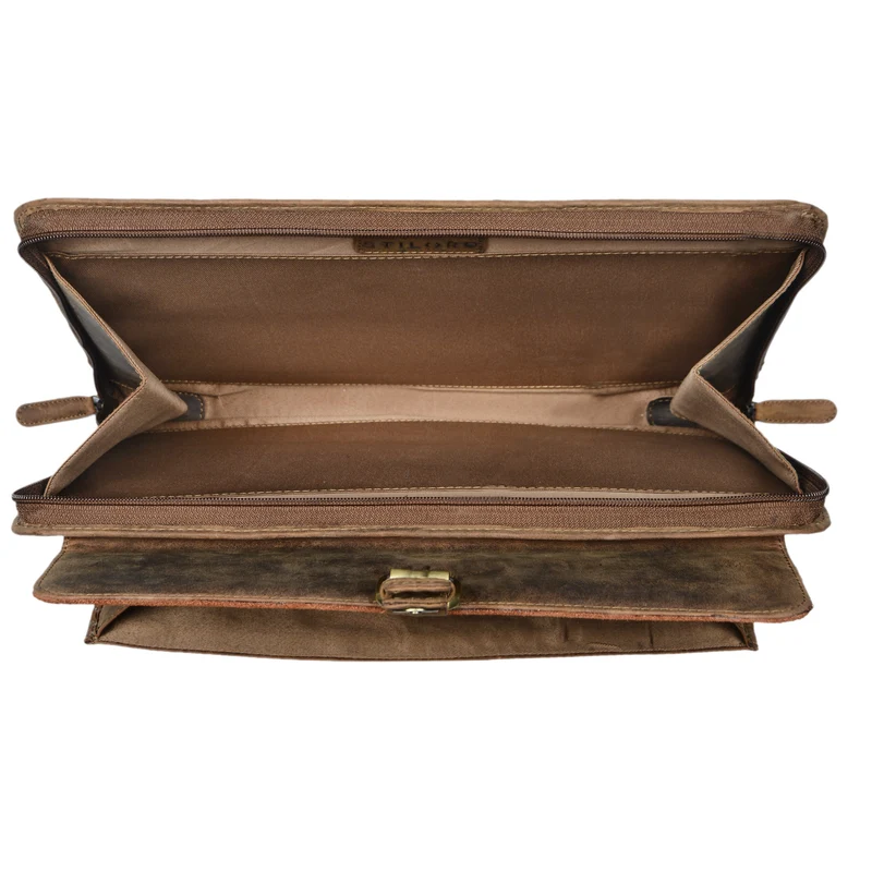 B-WARE "Emilius" Aktenmappe Leder A4