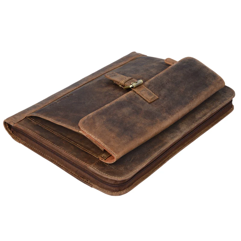 B-WARE "Emilius" Aktenmappe Leder A4