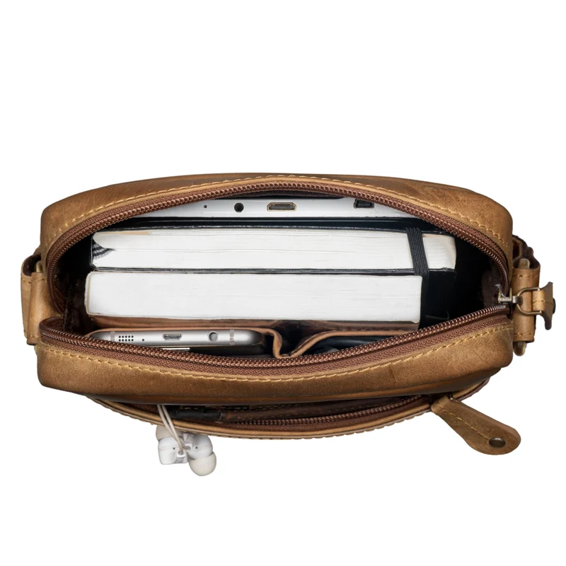 "Blake" Herrentasche zum Umhängen Leder