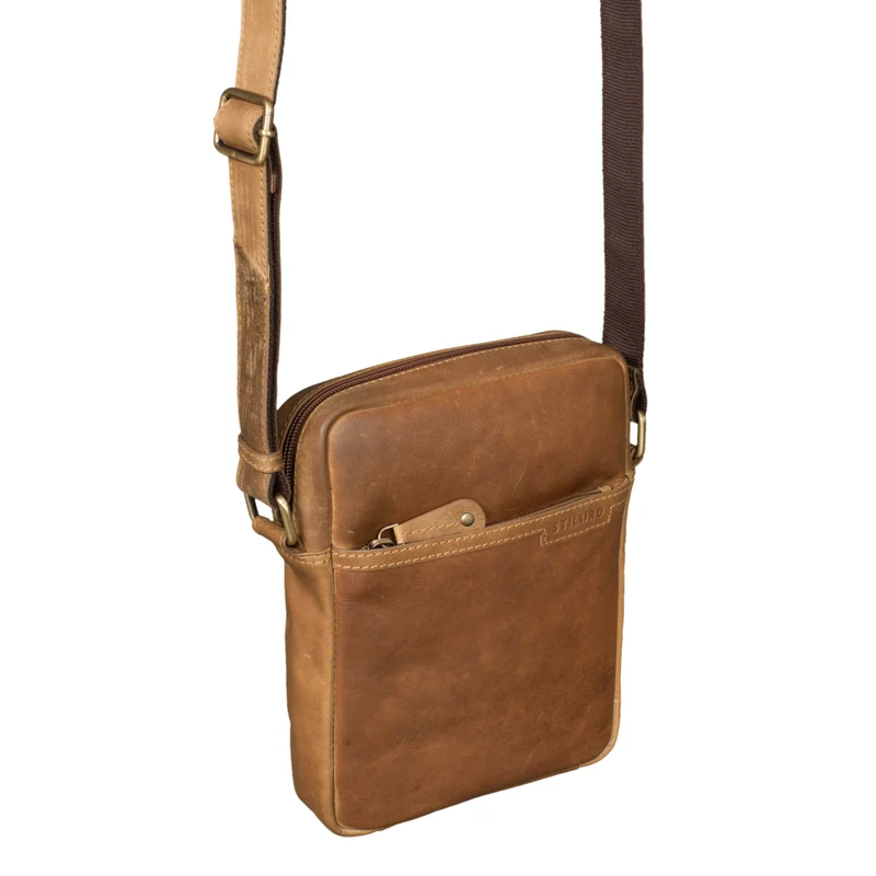 "Blake" Herrentasche zum Umhängen Leder