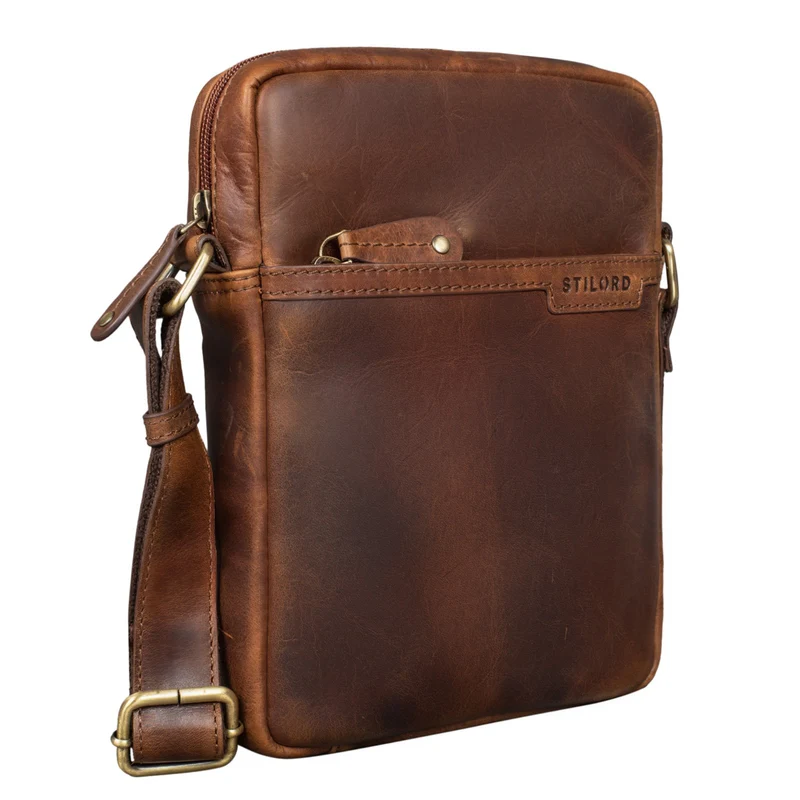 "Blake" Herrentasche zum Umhängen Leder