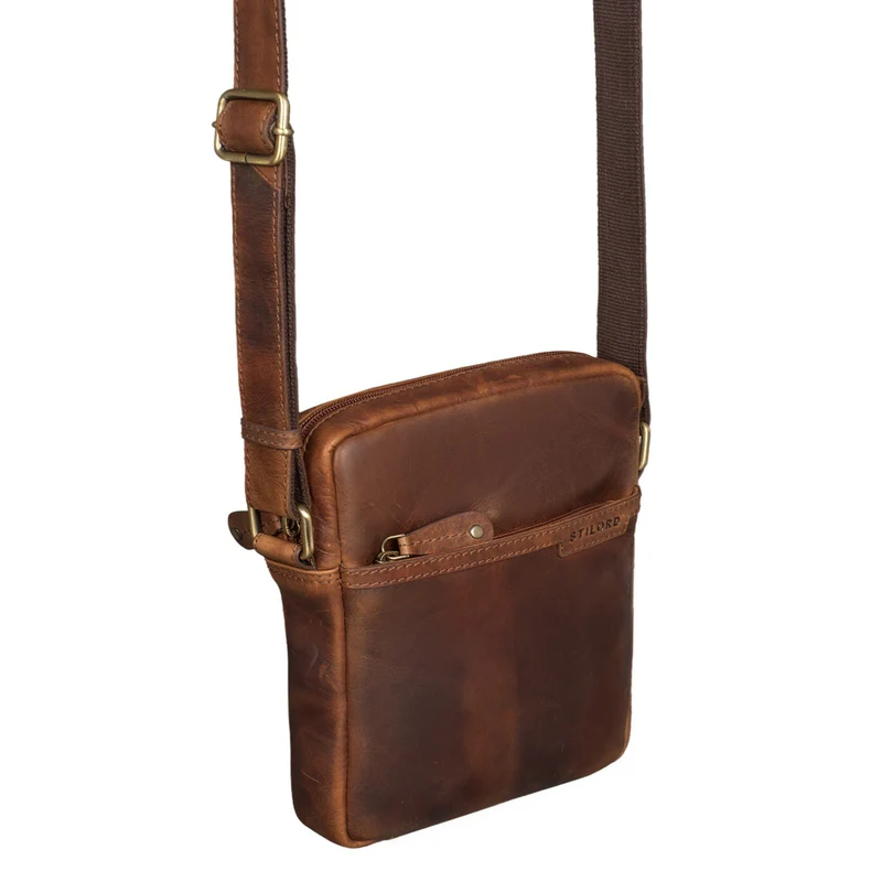 "Blake" Herrentasche zum Umhängen Leder