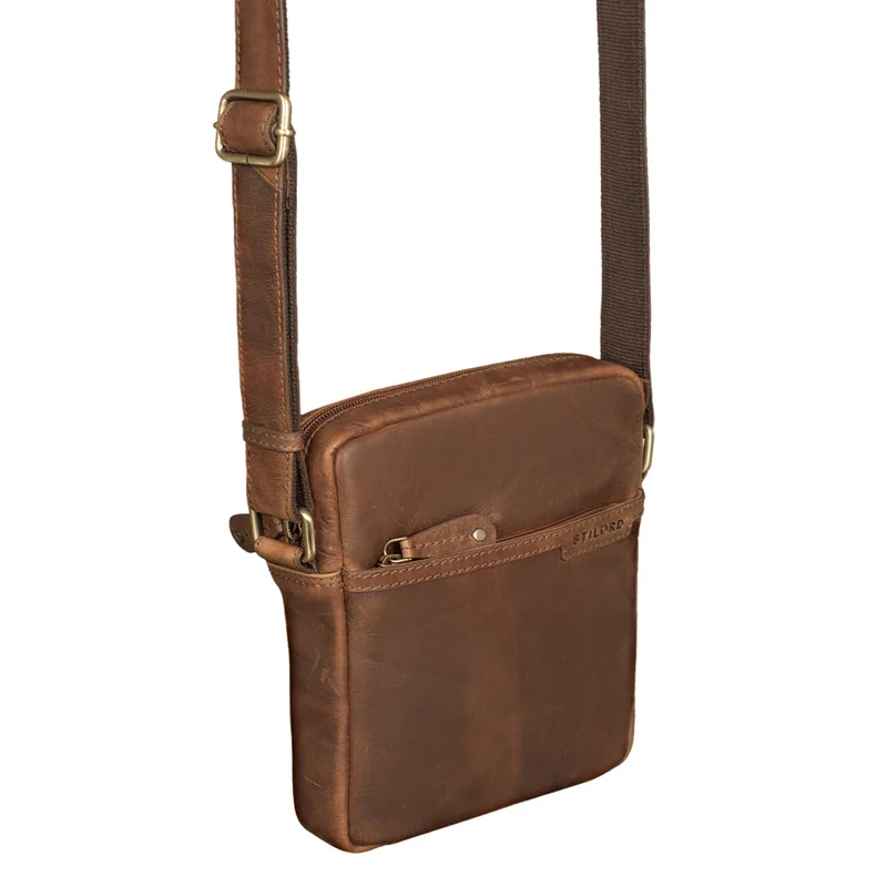 "Blake" Herrentasche zum Umhängen Leder