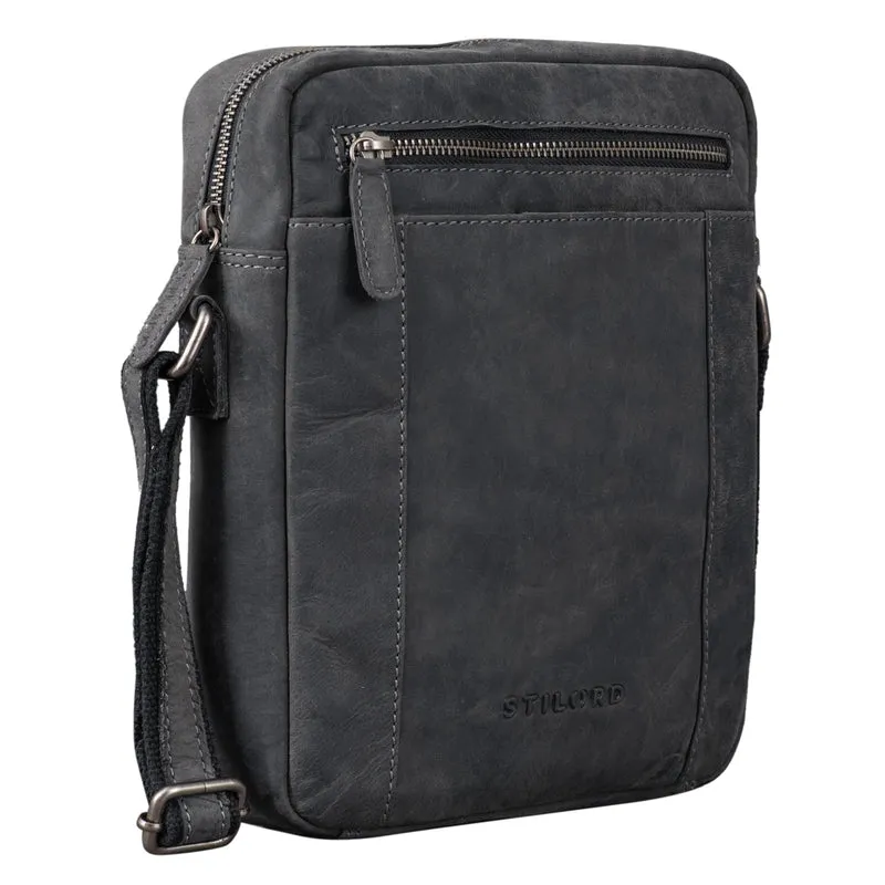 "Fox" Herrentasche Leder Vintage Messenger Bag