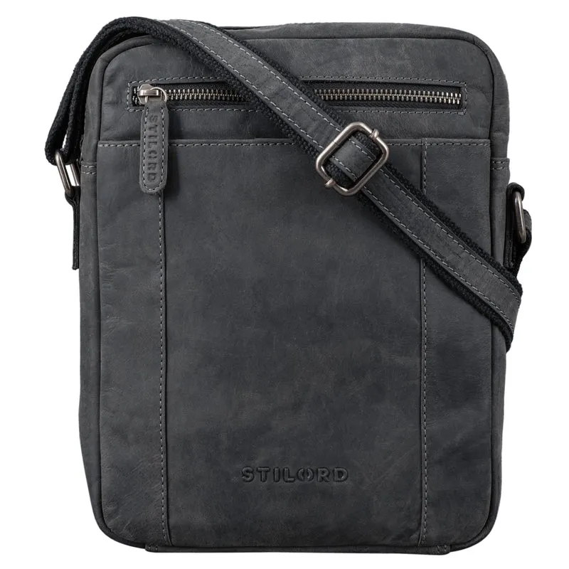 "Fox" Herrentasche Leder Vintage Messenger Bag