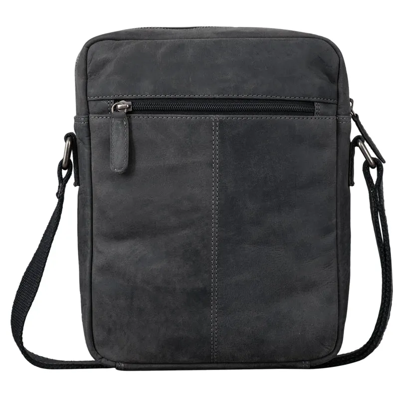 "Fox" Herrentasche Leder Vintage Messenger Bag