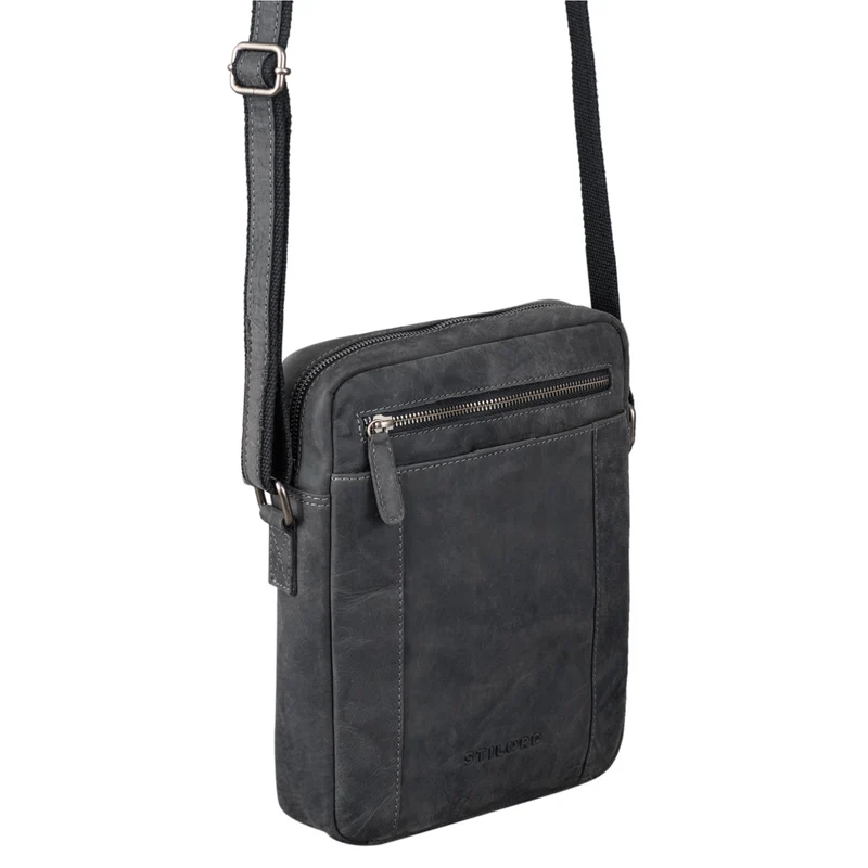 "Fox" Herrentasche Leder Vintage Messenger Bag