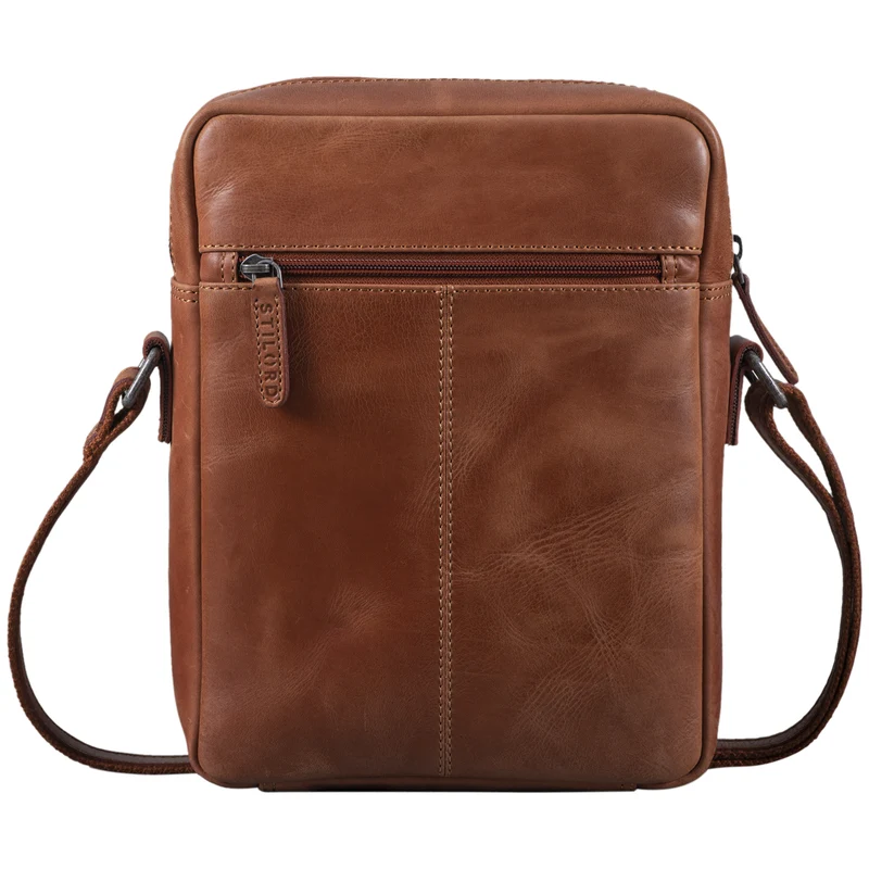 "Fox" Herrentasche Leder Vintage Messenger Bag