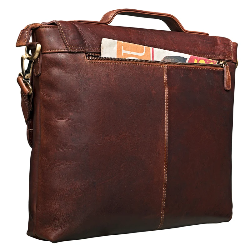B-WARE "Louis" Elegante Businesstasche Leder