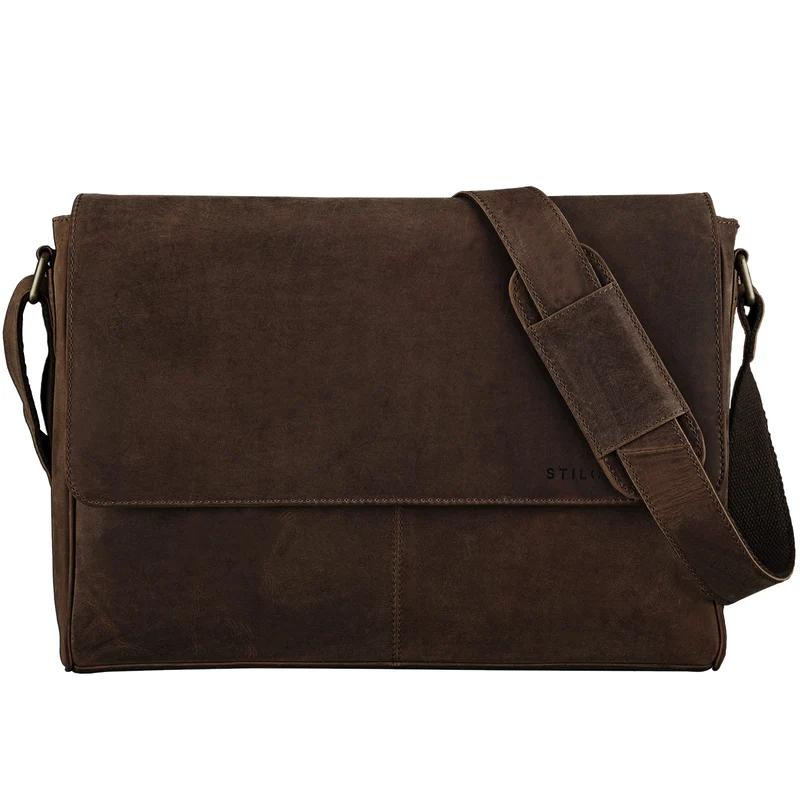 B-WARE "Oskar" Messenger Bag Leder