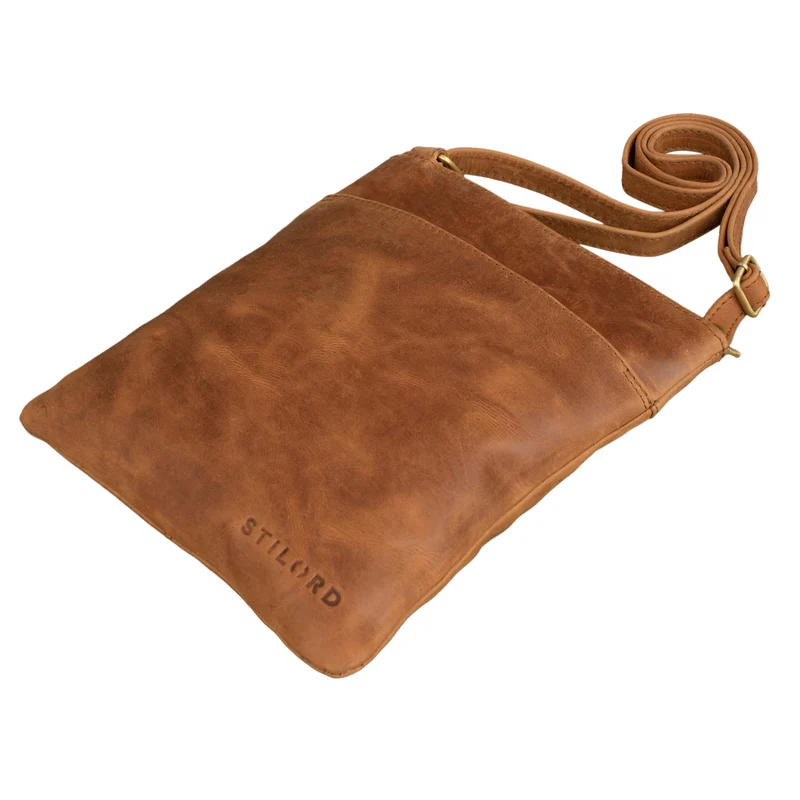 "Alicia" Kleine Ledertasche Umhängetasche Damen