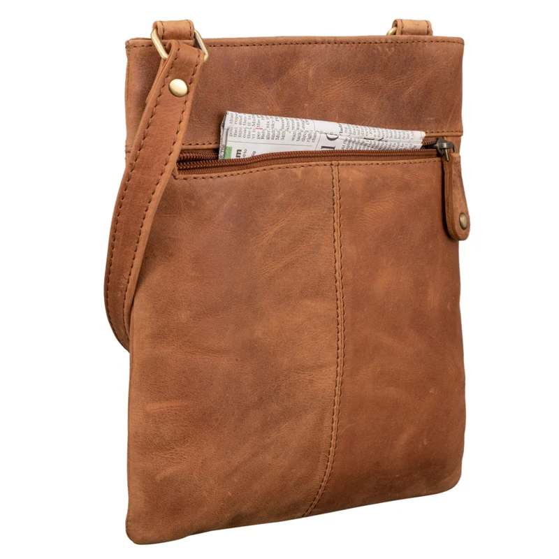 "Alicia" Kleine Ledertasche Umhängetasche Damen