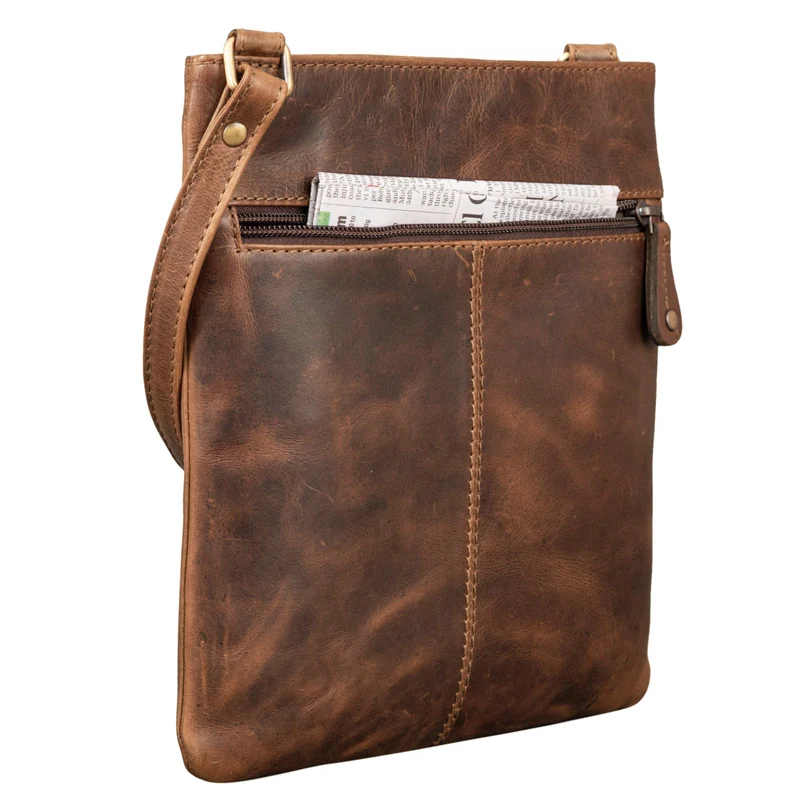 "Alicia" Kleine Ledertasche Umhängetasche Damen