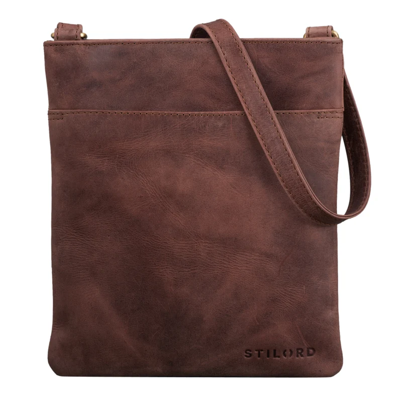 "Alicia" Kleine Ledertasche Umhängetasche Damen