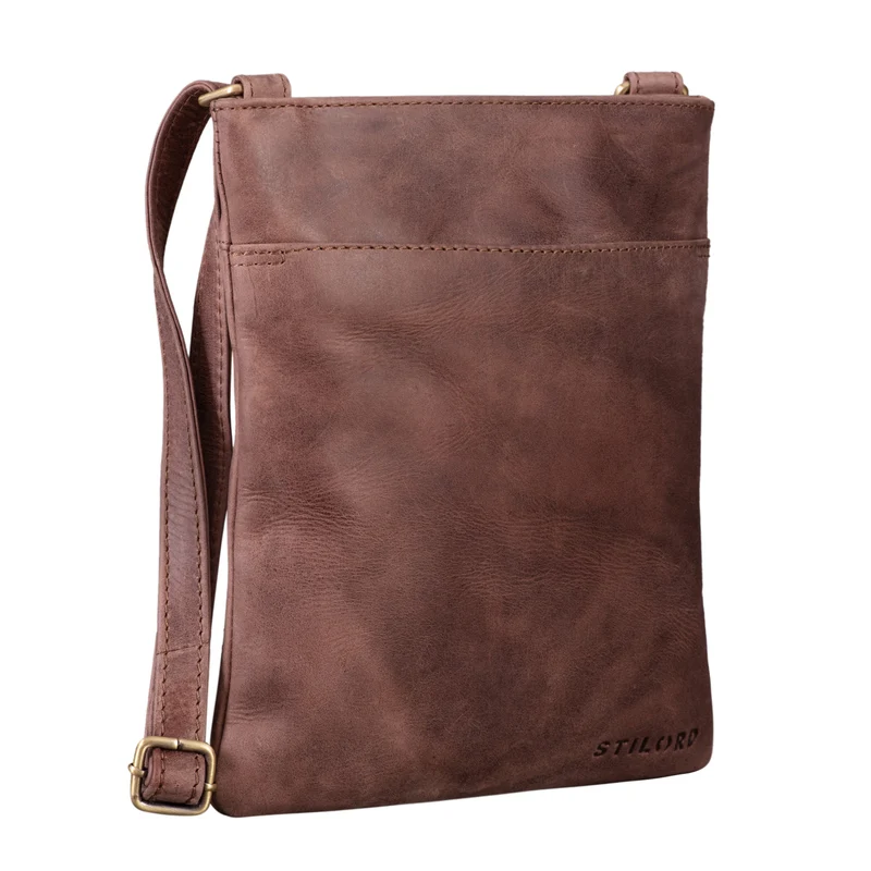 "Alicia" Kleine Ledertasche Umhängetasche Damen