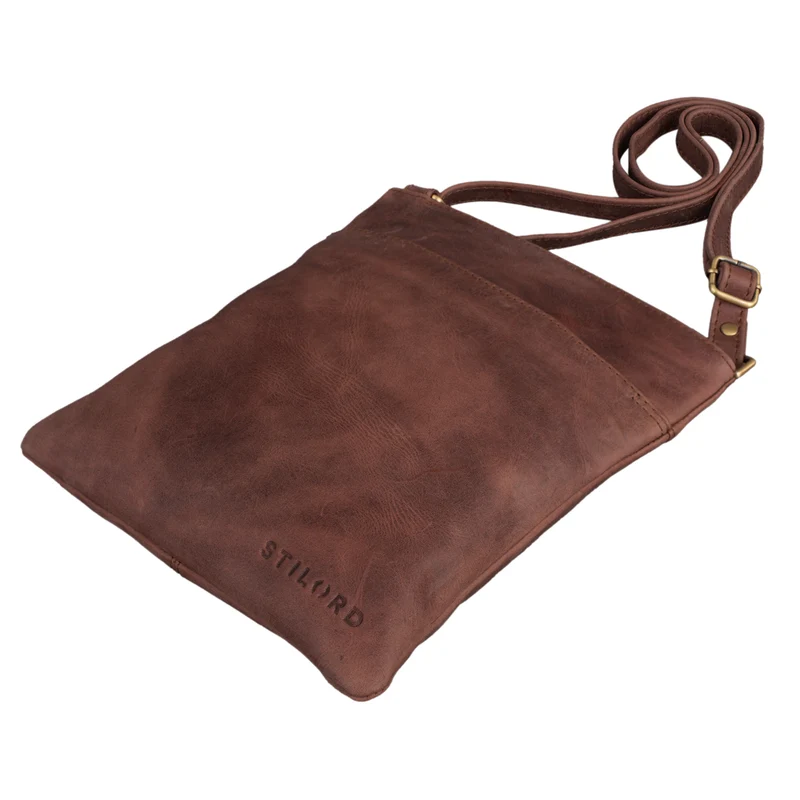 "Alicia" Kleine Ledertasche Umhängetasche Damen