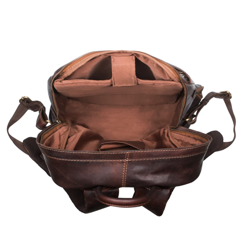 B-WARE "Marco" Uni Rucksack Leder Vintage