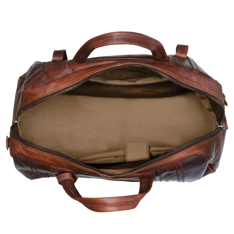 B-WARE "Georgia" Große Reisetasche Vintage Leder