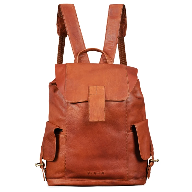 B-WARE "Austin" Rucksack Laptop Leder 13.3 Zoll