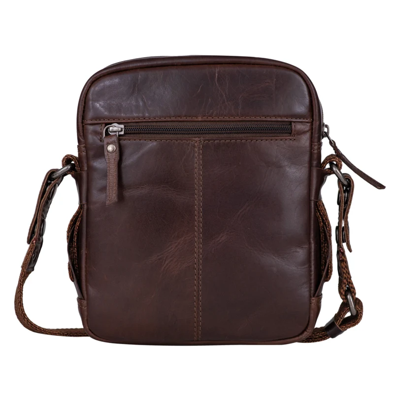 "Nash" Ledertasche Männer Vintage