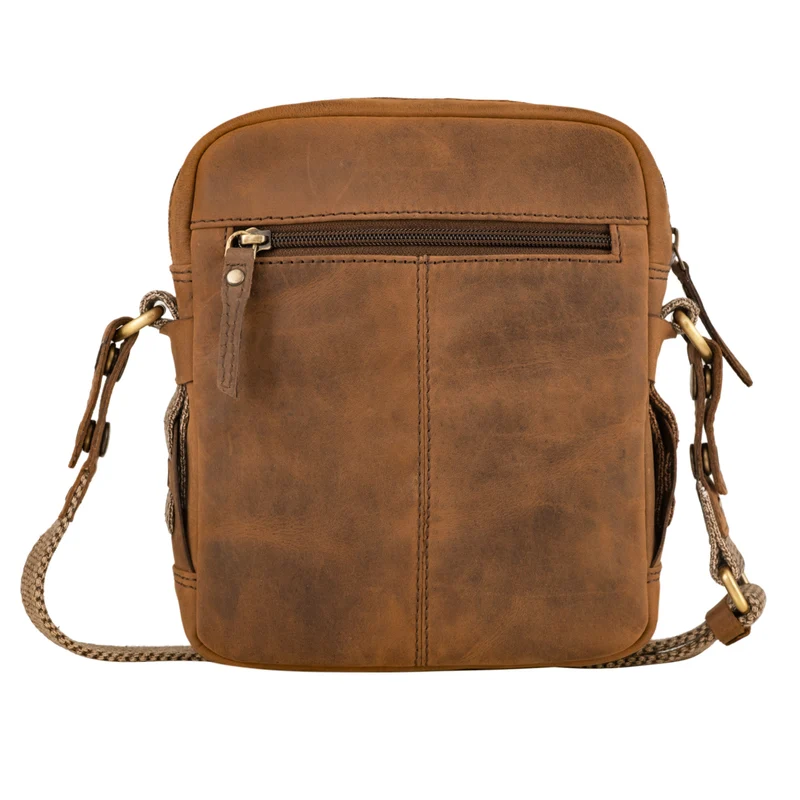 "Nash" Ledertasche Männer Vintage