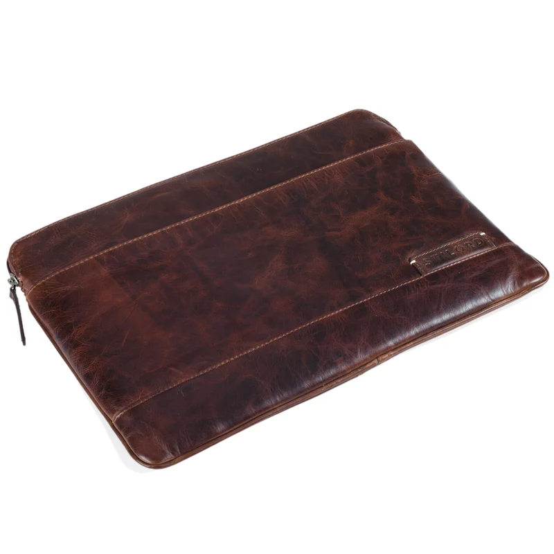 B-WARE "Robb" Vintage Leder Laptoptasche für 13,3 Zoll MacBooks