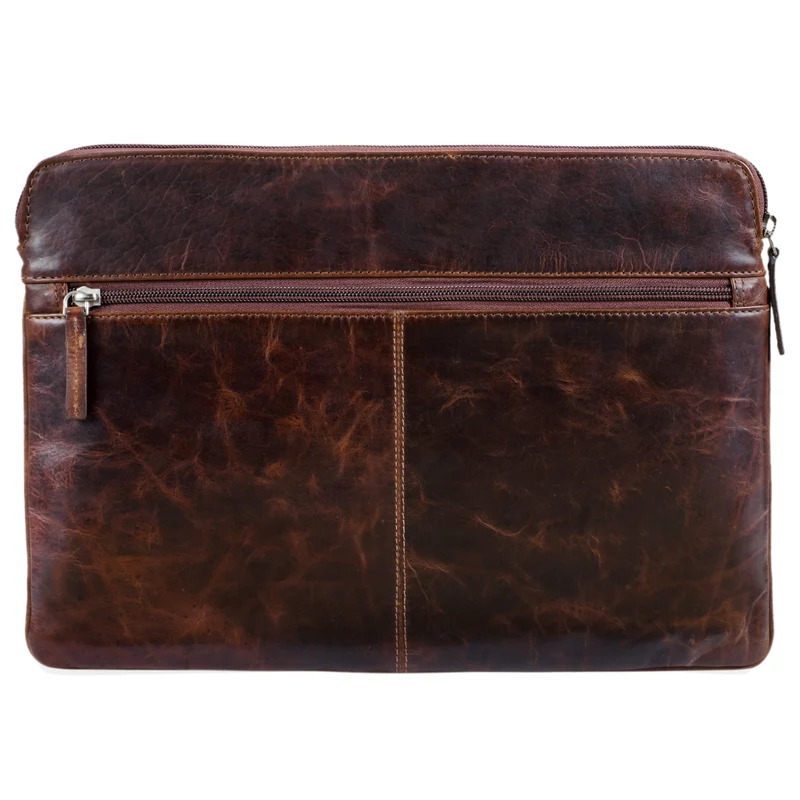 B-WARE "Robb" Vintage Leder Laptoptasche für 13,3 Zoll MacBooks