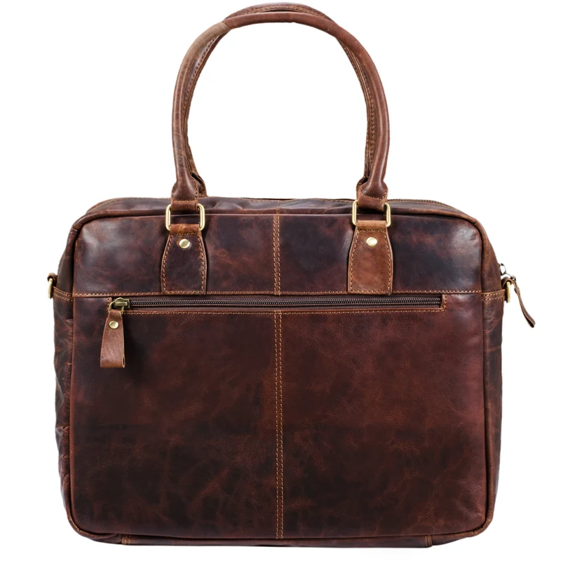 B-WARE "Amilia" Businesstasche Damen Leder
