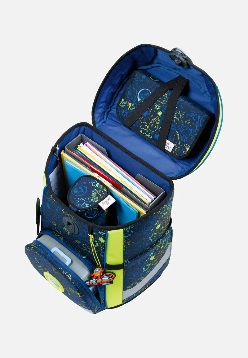 ErgoFlex Easy Set Neon Crazy - Schulrucksack