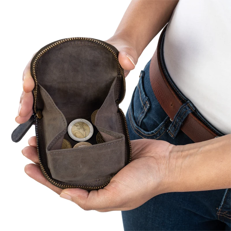 "Cash" Wiener Schachtel Leder