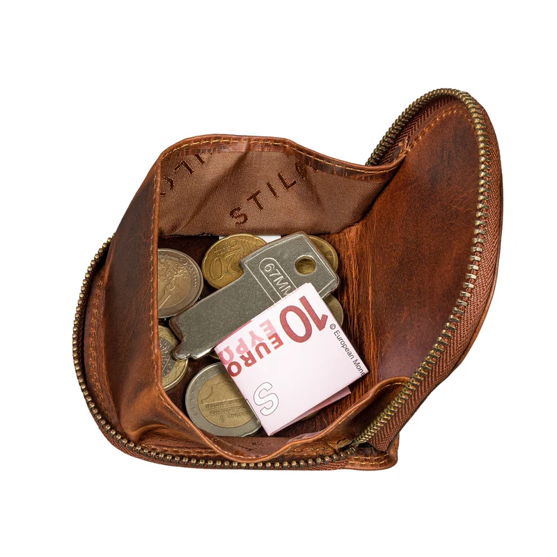 "Cash" Wiener Schachtel Leder