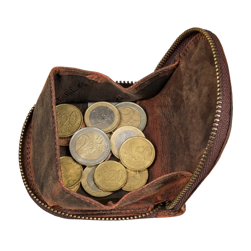 "Cash" Wiener Schachtel Leder