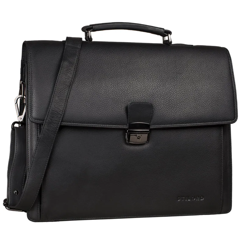 B-WARE "Noel" Aktentasche Leder Herren Vintage