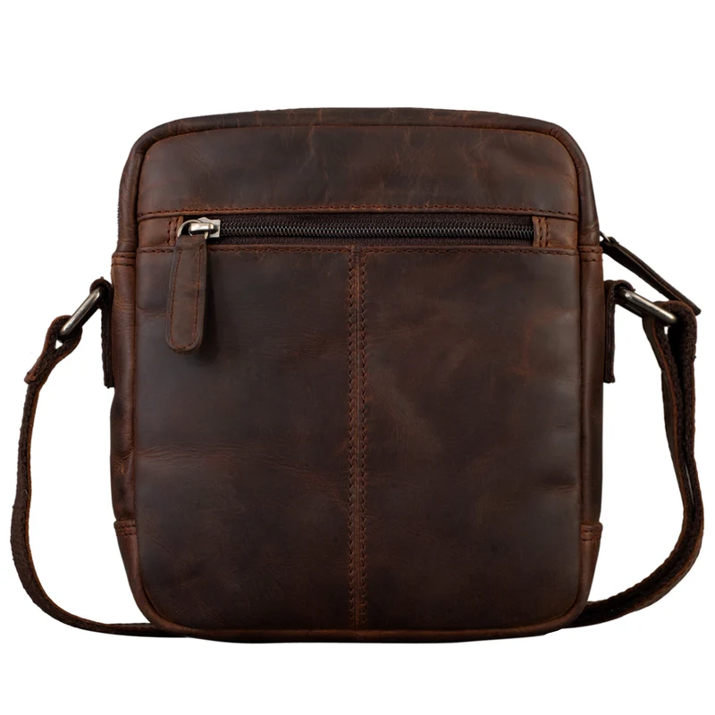"Jordan" Kleine Messenger Tasche Leder
