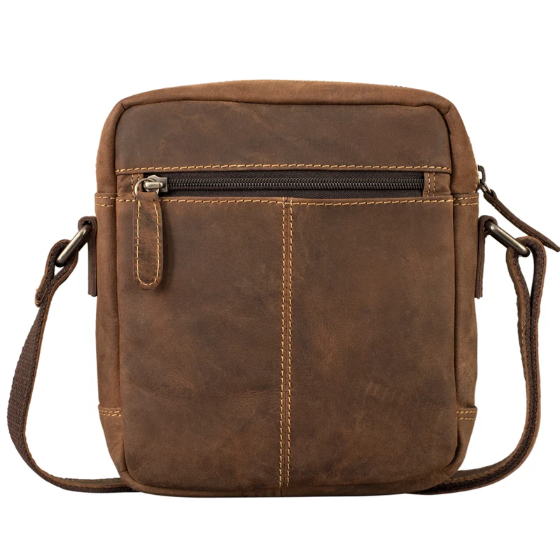 "Jordan" Kleine Messenger Tasche Leder