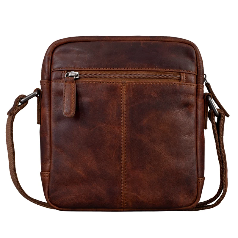 "Jordan" Kleine Messenger Tasche Leder