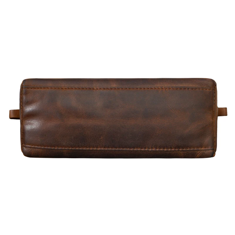 "Lio" Stiftemappe Leder Braun