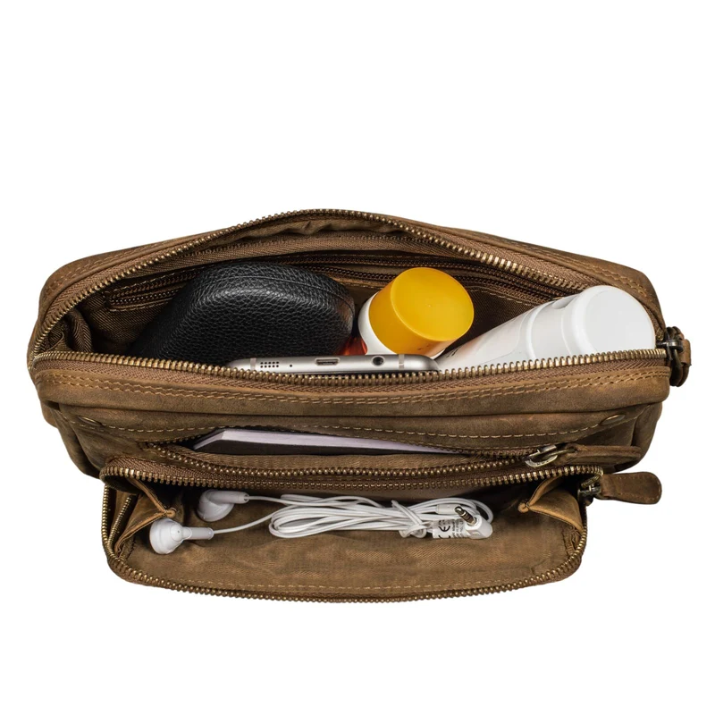 "Lou" Gürteltasche Hüfttasche Leder