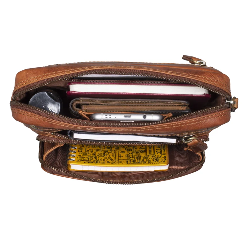 "Lou" Gürteltasche Hüfttasche Leder