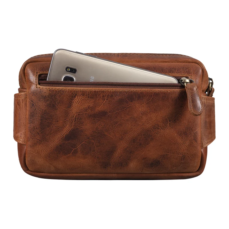 "Lou" Gürteltasche Hüfttasche Leder