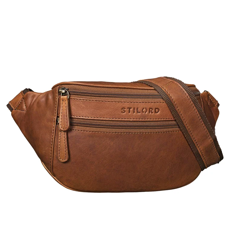 B-WARE "Marian" Gürteltasche Leder Vintage
