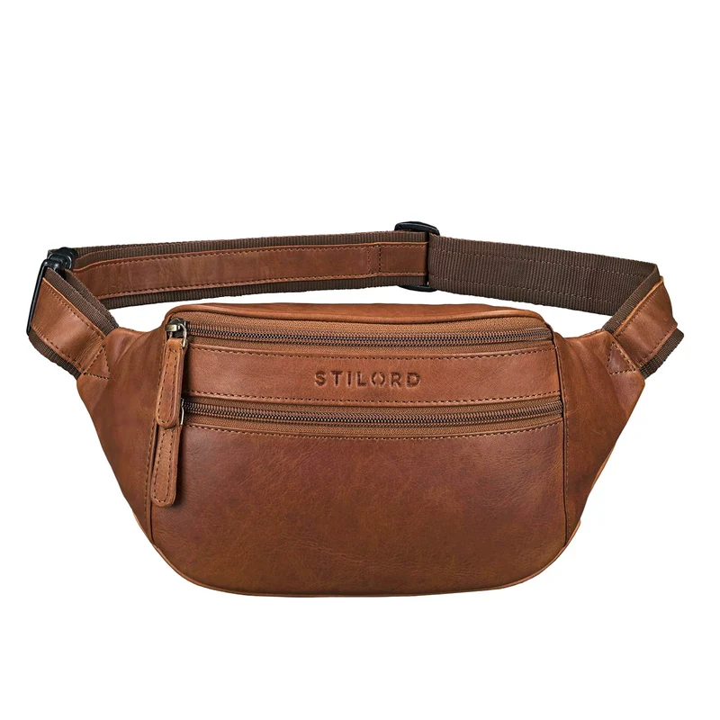 B-WARE "Marian" Gürteltasche Leder Vintage
