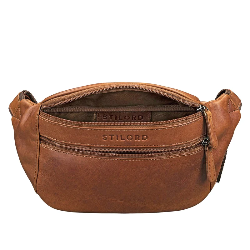 B-WARE "Marian" Gürteltasche Leder Vintage