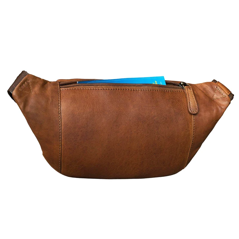 B-WARE "Marian" Gürteltasche Leder Vintage