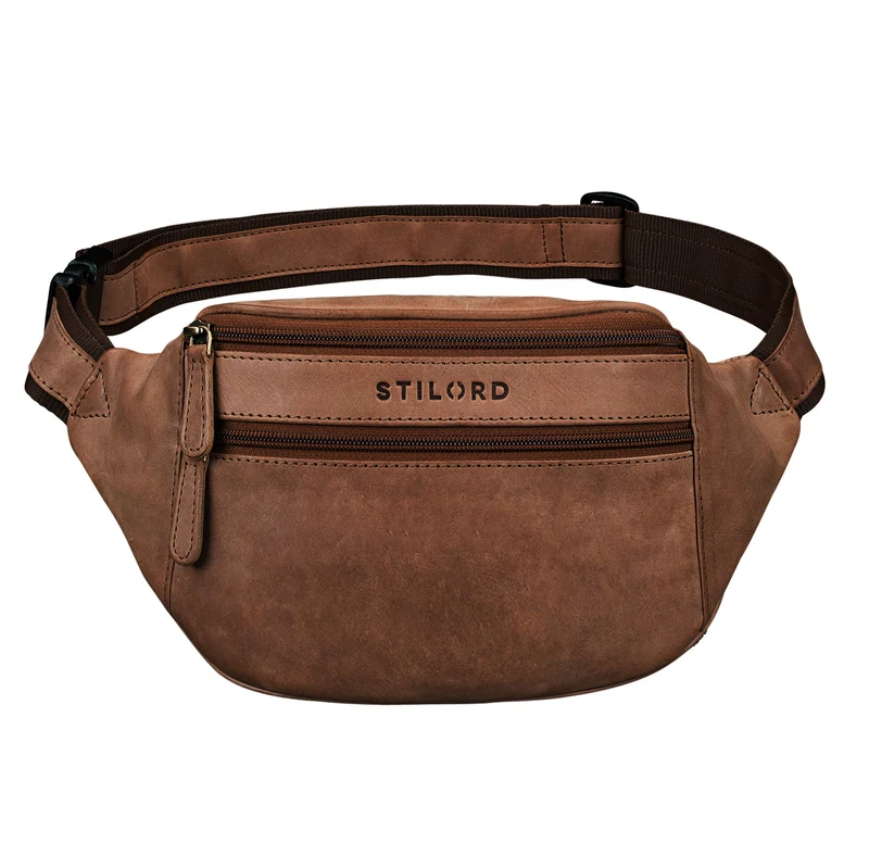B-WARE "Marian" Gürteltasche Leder Vintage