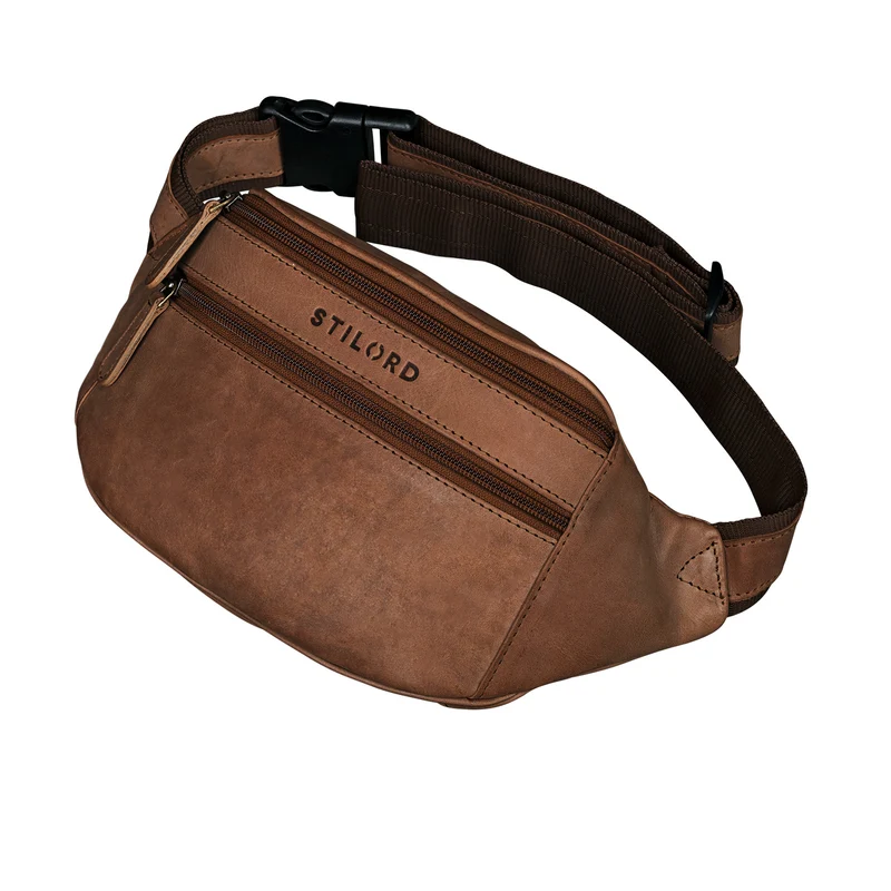 B-WARE "Marian" Gürteltasche Leder Vintage