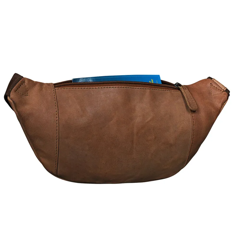B-WARE "Marian" Gürteltasche Leder Vintage