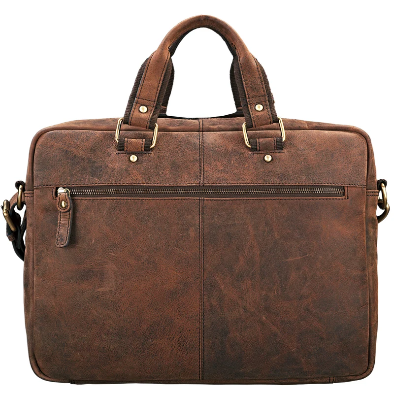 B-WARE "Gero" Vintage Ledertasche Herren groß