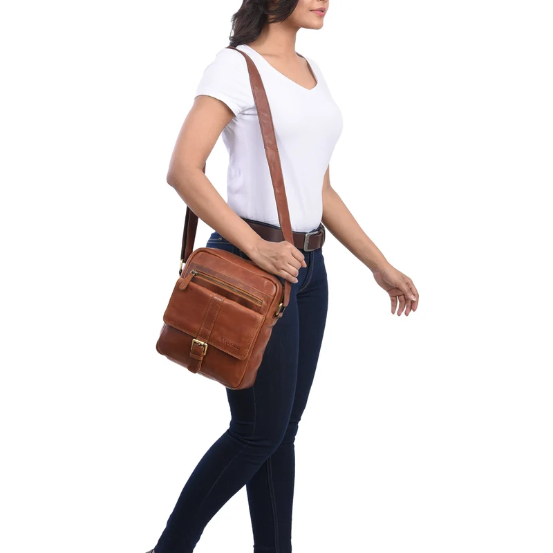 B-WARE "Dany" Kleine Leder Tasche zum Umhängen