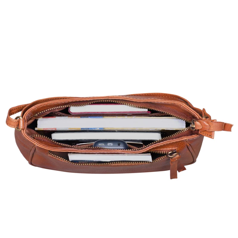B-WARE "Samira" Kleine Handtasche Damen Leder